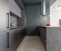 Parallel modular kitchen design